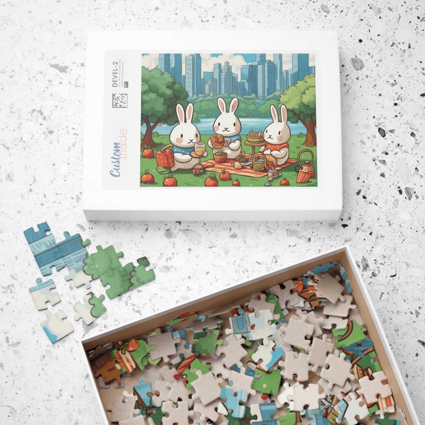 Tokihut Puzzle: Bunny Picnic