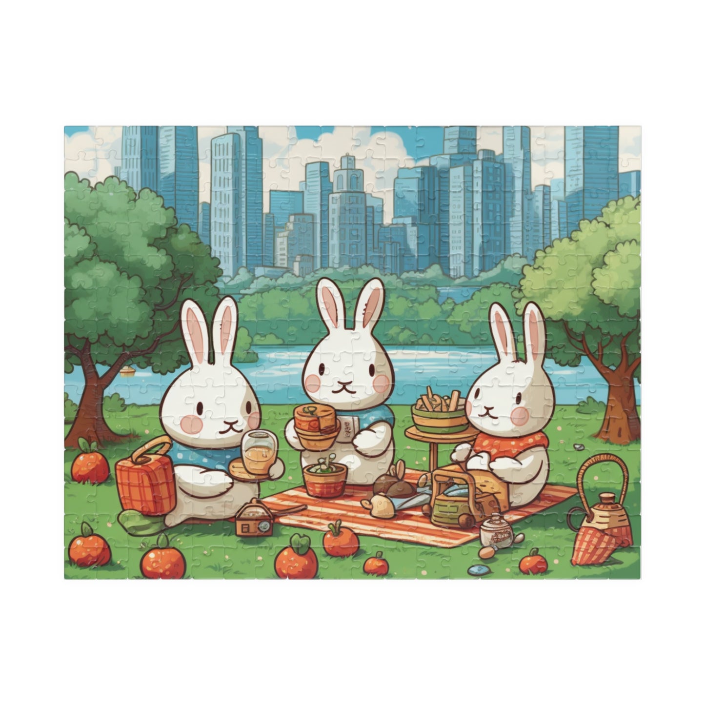 Tokihut Puzzle: Bunny Picnic