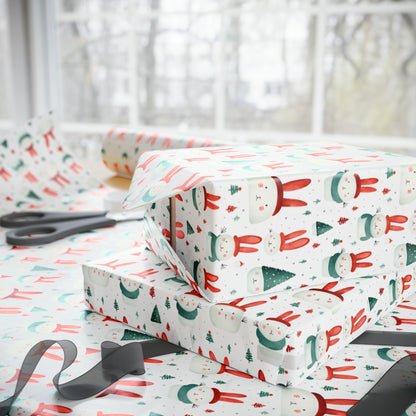 Xmas Gift Wrap 6ft Roll
