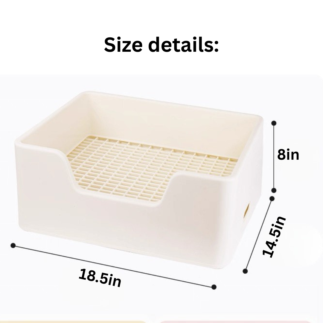 XL 3-Piece Rabbit Litterbox
