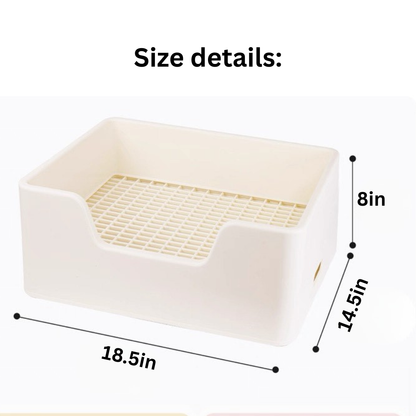 XL 3-Piece Rabbit Litterbox