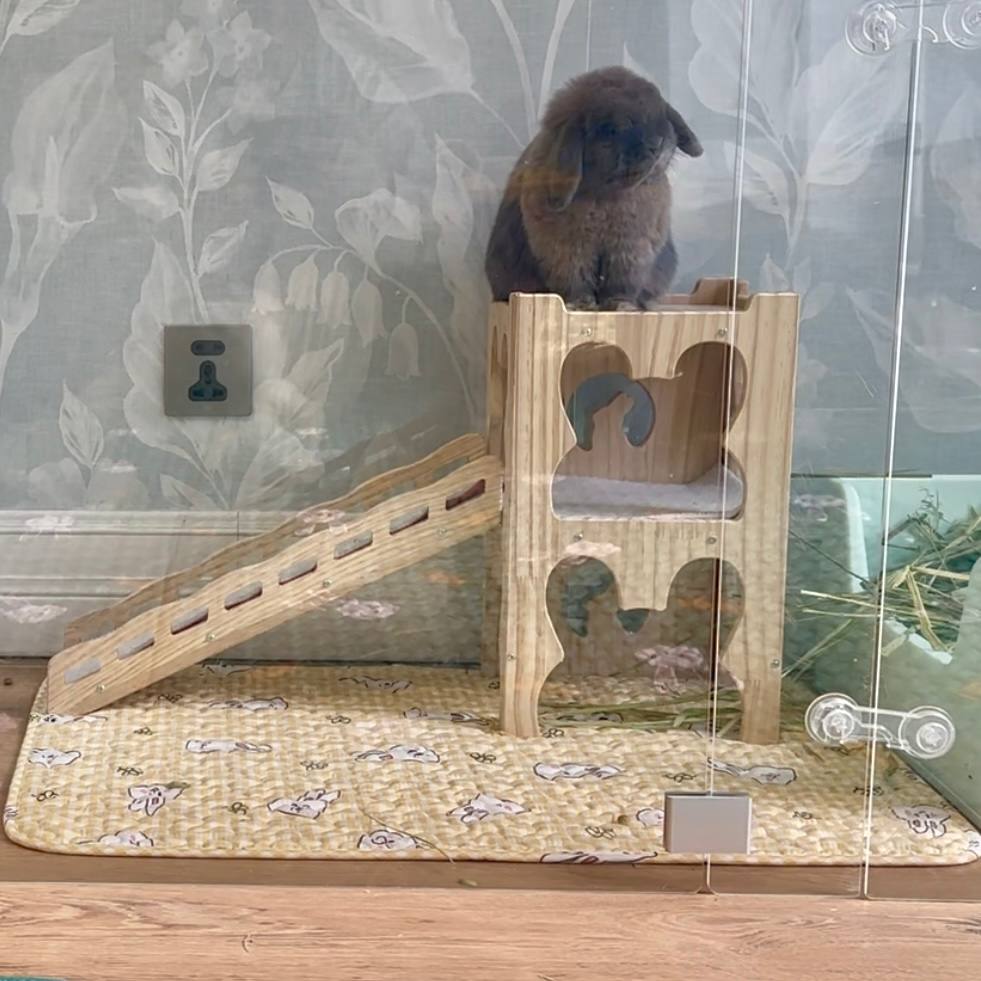 4-PACK washable non-slip floor mats